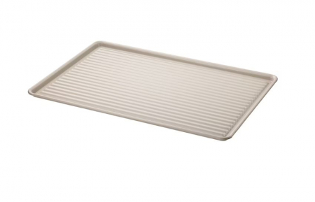 Bucatarie si servire - Tava suport vesela din otel galvanizat, 52x35 cm