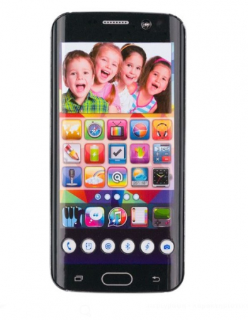 Jocuri si jucarii interactive - Telefon mobil de jucarie interactiv, 14x6,5x1 cm