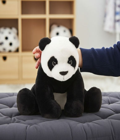 Ursulet panda de plus, moale si catifelat, 30 cm [2]