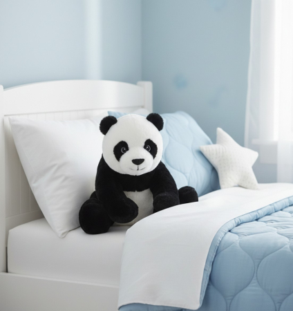 Ursulet panda de plus, moale si catifelat, 30 cm [3]