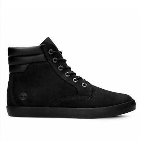Timberland Dausette Nubuc Black Boots A1KLO [2]