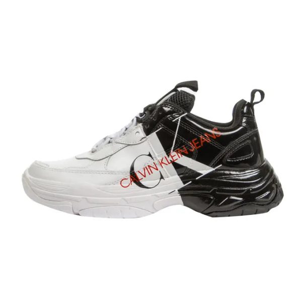 Pantofi sport - Calvin Klein Meadow Low B/W B4R1657