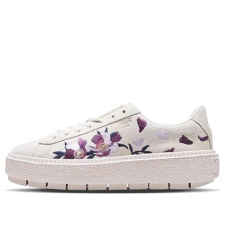 Încălțăminte femei - Puma Suede Platform Trace Flowery 367810-01