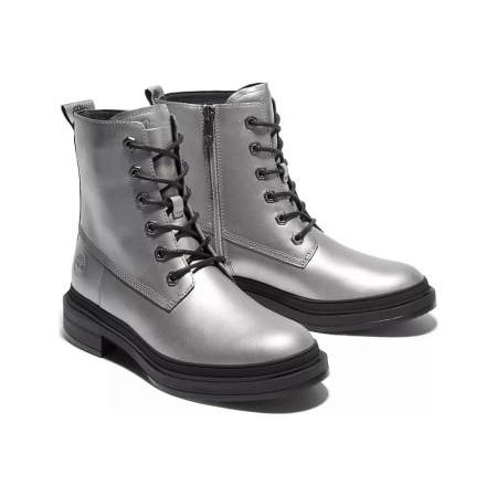 Ghete/Botine - Timberland Lisbone Lane LaceUp Boots MetalFullGrain A257V