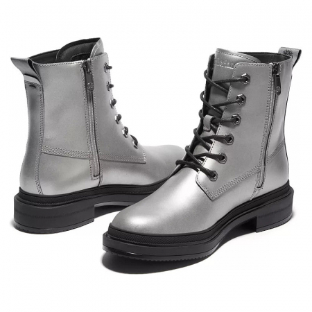 Timberland Lisbone Lane LaceUp Boots MetalFullGrain A257V [2]