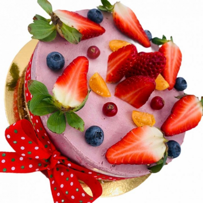 Tort raw Strawberry [2]