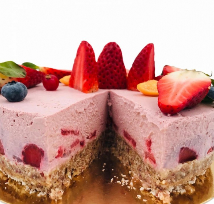 Tort raw Strawberry [3]