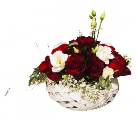 Aranjamente Florale - Rose Garden (9 trandafiri)