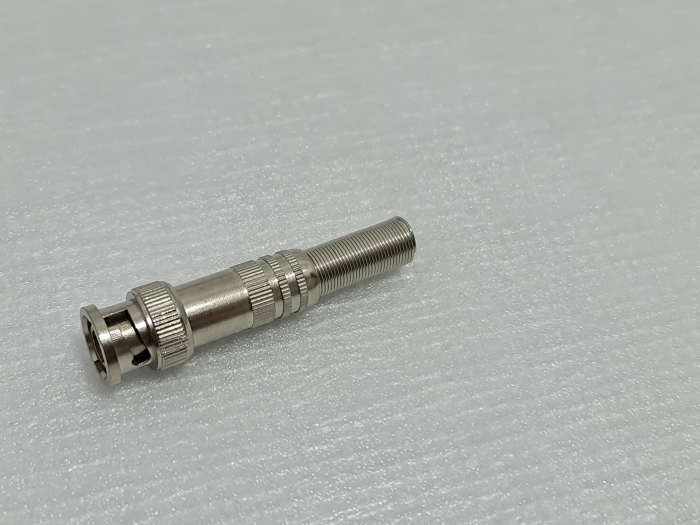 MUFA BNC TATA CU PROTECTIE CABLU RG6 [2]
