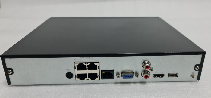 NVR Dahua NVR2104HS-P-4KS2, 4 canale, 4K, 80 Mbps, 4 PoE [3]