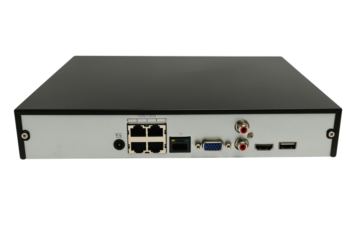 NVR Dahua NVR2104HS-P-4KS3, 4 canale, 4K, 80 Mbps, 4 PoE [3]
