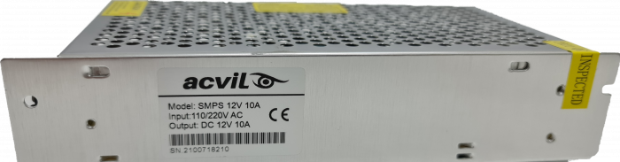 Sursa de alimentare camere video SMPS 12V 10A, 12 V, 10 A [3]