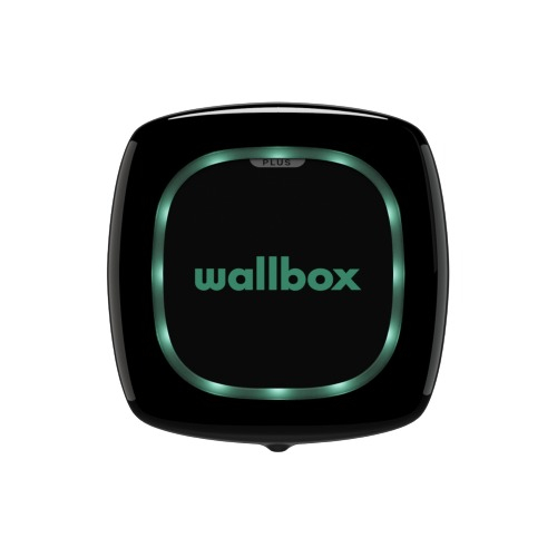 Statie de incarcare masini electrice Wallbox Pulsar Plus cu cablu PLP1-0-2-4-9-002, 22kW, Type 2, 5m, WiFi, control de pe telefon Negru