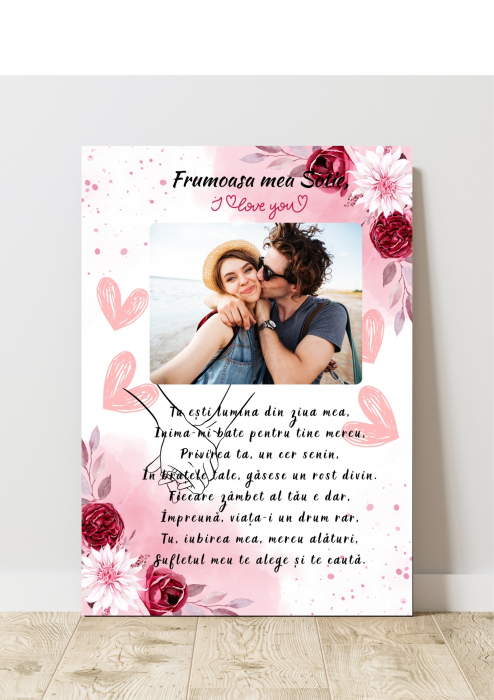 Tabloul Canvas Personalizat pentru 1-8 Martie Model 4 [1]