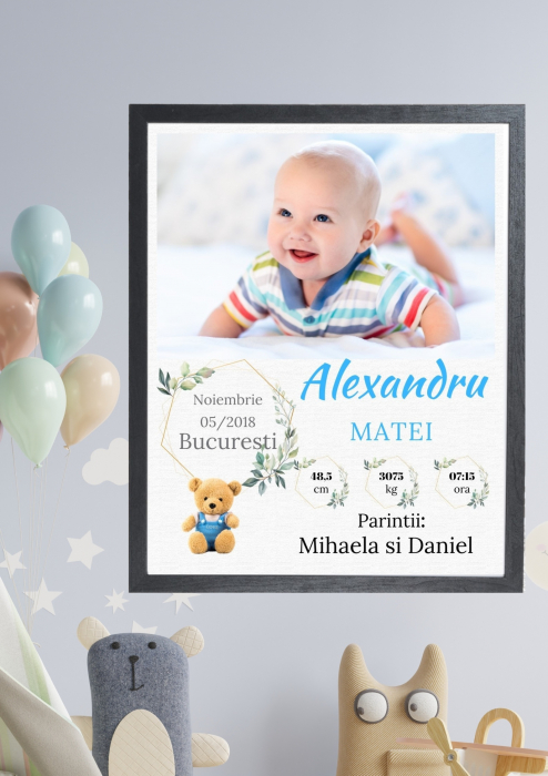Tablouri personalizat bebelusi Baietel [1]