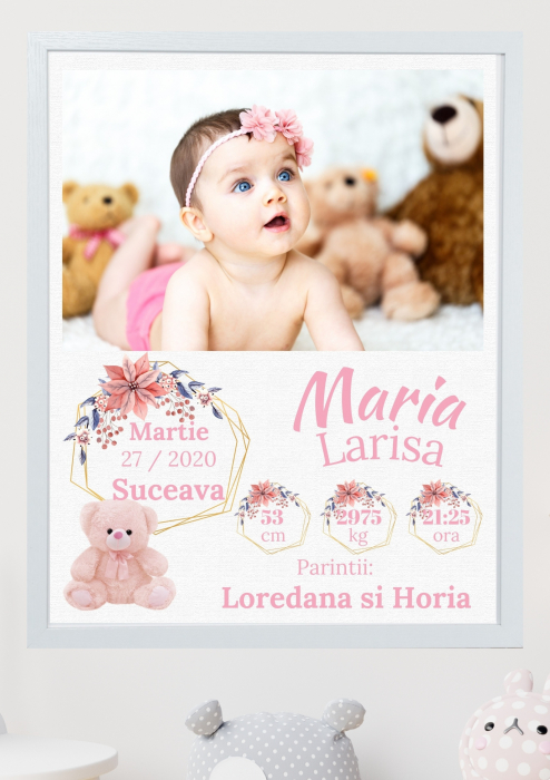 Tablouri personalizat bebelusi Fetita [1]