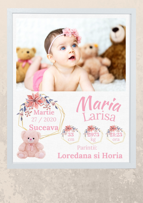 Tablouri personalizat bebelusi Fetita [2]