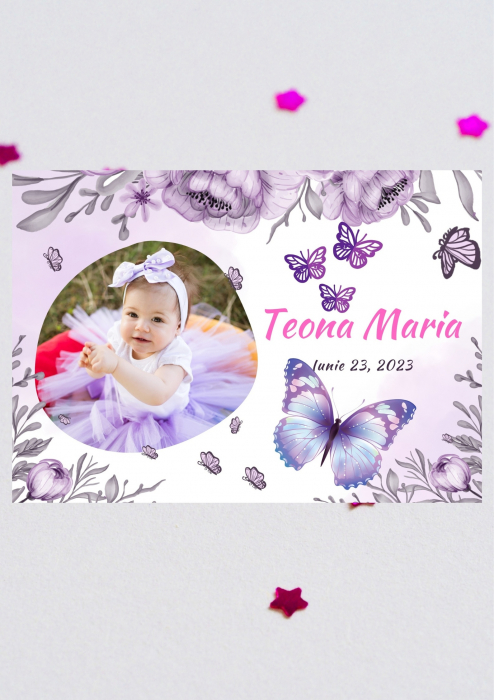 Tablouri personalizate canvas cu bebelusi colaj M4 [2]