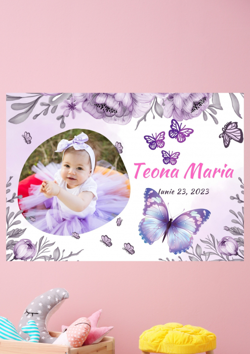 Tablouri personalizate canvas cu bebelusi colaj M4 [1]