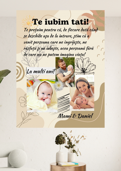 Tablouri personalizate canvas familie cu colaje M3 [1]