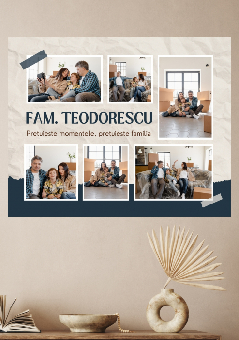 Tablouri personalizate canvas familie cu colaje M4 [1]