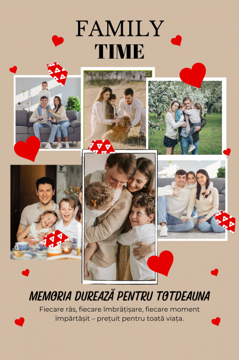 Tablouri personalizate cu rama pentru familie m1 [3]