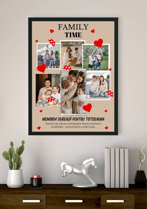 Tablouri personalizate cu rama pentru familie m1 [2]
