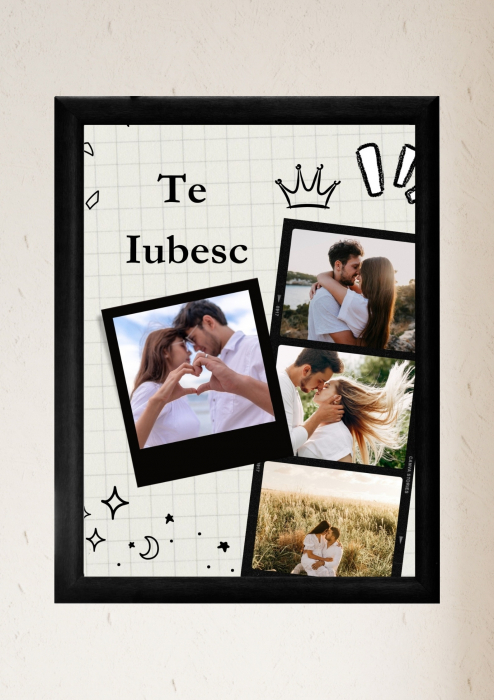 Tablouri personalizate cu rama cupluri-nunta M1 [2]