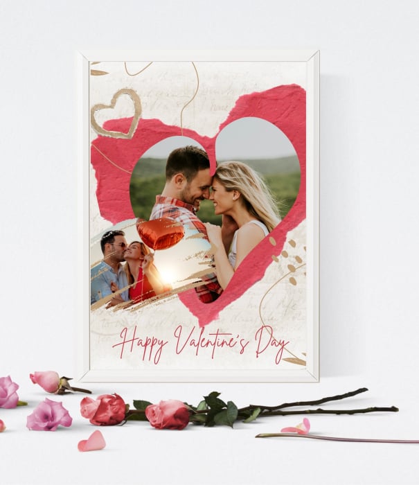 Tablouri personalizate cu rama cupluri-nunta M5 [2]