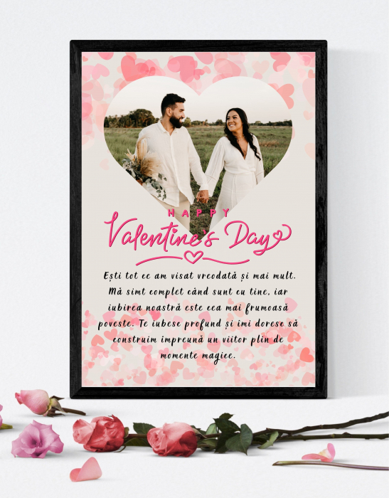 Tablouri personalizate cu rama cupluri-nunta M6 [2]