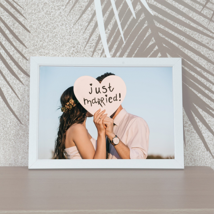 Tablouri personalizate cu rama cupluri-nunta3 [3]