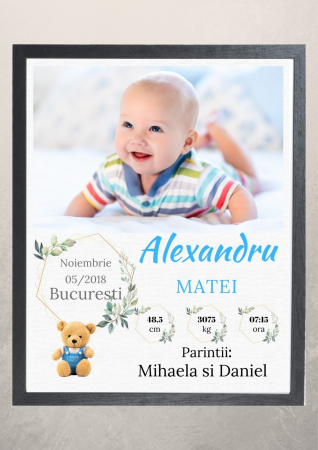Tablouri personalizat bebelusi Baietel [1]