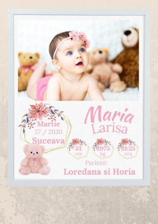 Tablouri personalizat bebelusi Fetita [1]