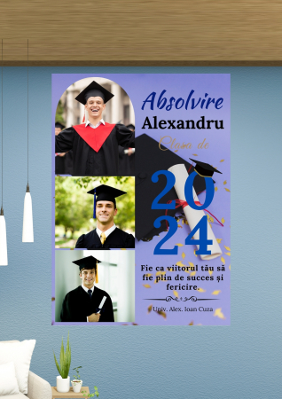 Tablouri personalizate canvas absolvire M2 [1]