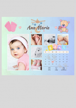 Tablouri personalizate canvas cu bebelusi colaj M2 [1]