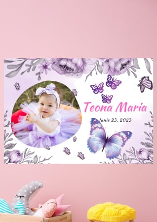 Produse - Tablouri personalizate canvas cu bebelusi colaj M4