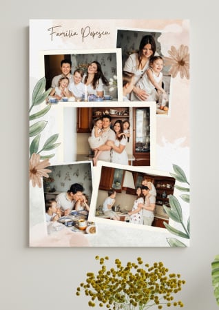 Produse - Tablouri personalizate canvas familie cu colaje M2
