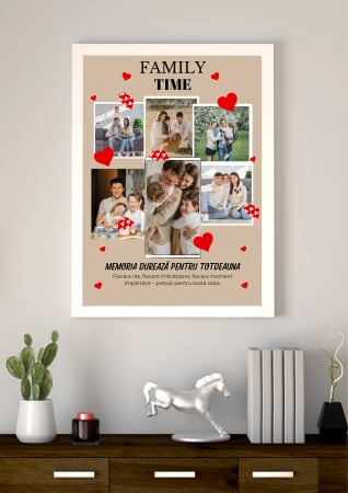 Tablouri personalizate cu rama pentru familie - Tablouri personalizate cu rama pentru familie m1