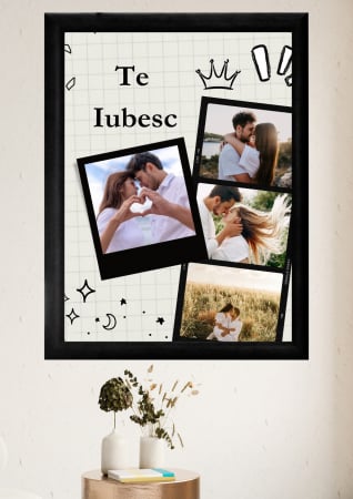Tablouri personalizate cu rama cupluri-nunta - Tablouri personalizate cu rama cupluri-nunta M1