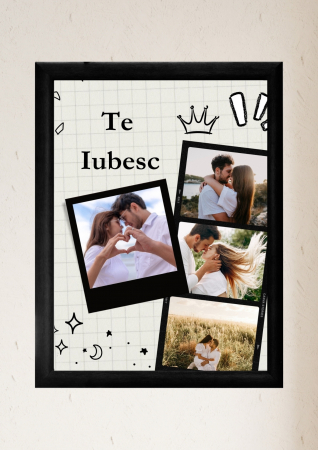 Tablouri personalizate cu rama cupluri-nunta M1 [1]