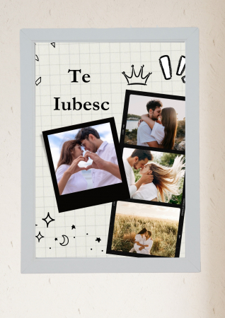Tablouri personalizate cu rama cupluri-nunta M1 [2]