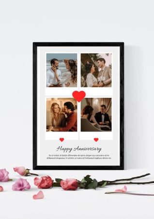 Produse - Tablouri personalizate cu rama cupluri-nunta M3