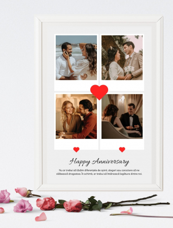 Tablouri personalizate cu rama cupluri-nunta M3 [2]