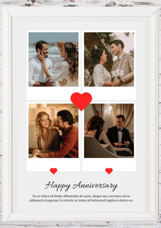 Tablouri personalizate cu rama cupluri-nunta M3 [3]