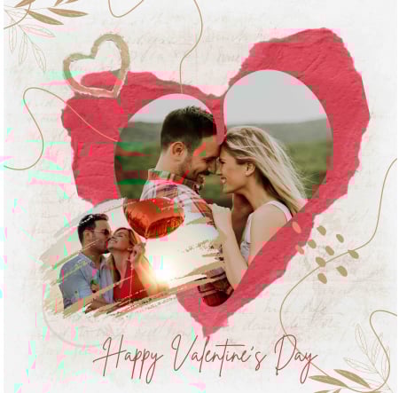 Tablouri personalizate cu rama cupluri-nunta M5 [2]