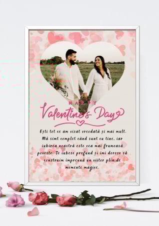 Tablouri personalizate cu rama cupluri-nunta - Tablouri personalizate cu rama cupluri-nunta M6