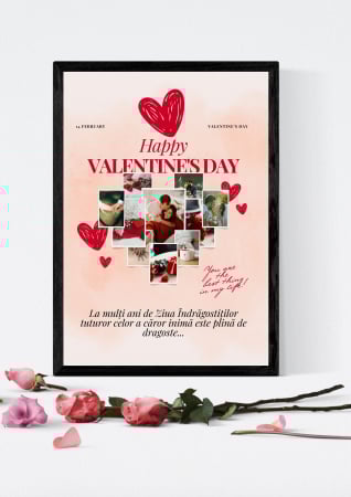 Produse - Tablouri personalizate cu rama cupluri-nunta M7