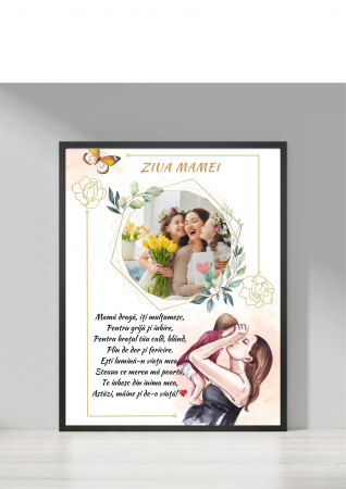 Tablouri personalizate cu rama pentru 1-8 Martie model 3 [1]