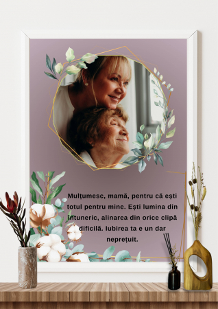 Tablouri personalizate cu rama pentru 1-8 Martie  Model 1 [1]