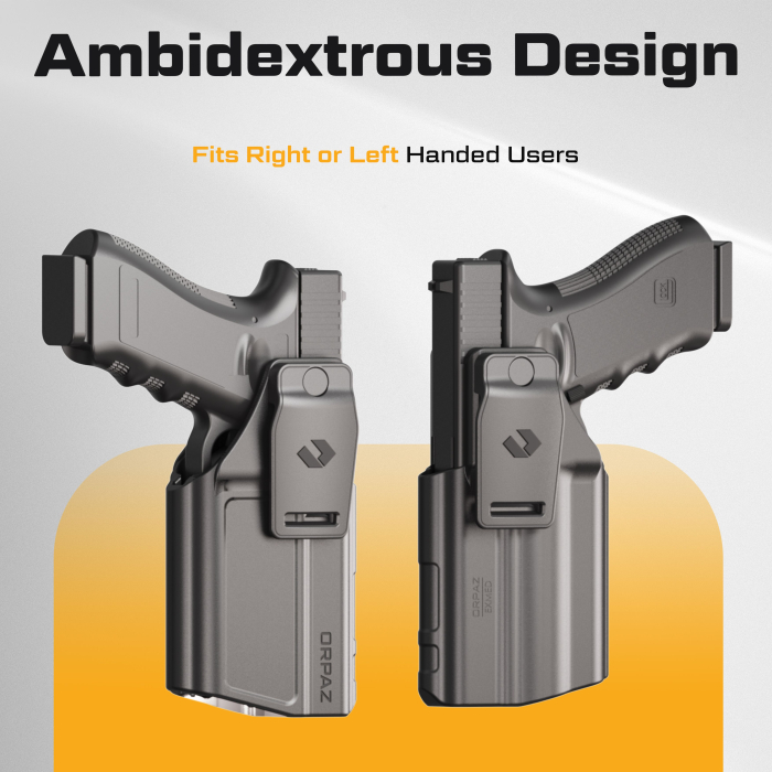 Toc IWB pentru pistol Glock 19 cu lanternă [7]